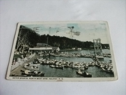 Cartolina Postale Water Sports North West Arm Halifax N.s. N.y. - Rudersport