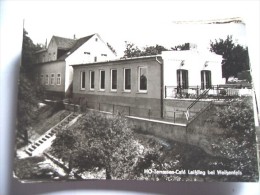 Duitsland Deutschland DDR Sachsen Anhalt Weissenfels Leissling Terrassen Café - Weissenfels