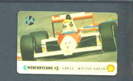 UK - Magnetic Phonecard/Mercury/F1 Racing Car - [ 4] Mercury Communications & Paytelco