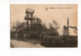 Tieghem De Kijktoren Met Molen Gelopen 1920 - Anzegem