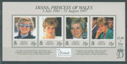 British Antarctic Territory - 1998 Diana Block MNH__(TH-901) - Unused Stamps