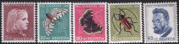 SWITZERLAND - BUTTERFLIES  - **MNH - PJ 1953 - Neufs