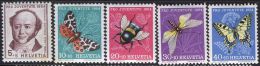 SWITZERLAND - BUTTERFLIES  - **MNH - PJ 1954 - Nuevos