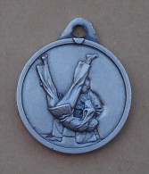 Médaille - Judo - Métal Blanc - Kampfsport