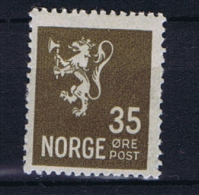 Norway: 1927 Mi Nr  128 A  MH/* - Unused Stamps