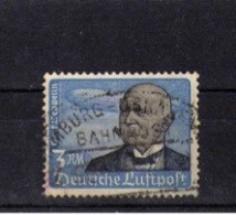 Allemagne (1934) - P A "Comte Zeppelin" Oblitéré - Correo Aéreo & Zeppelin