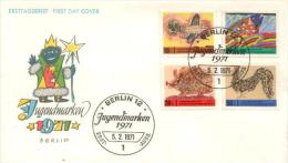 Germany / Berlin - Mi-Nr 386/3891 FDC (X295)- - 1971-1980