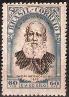 BRAZIL # 727 -   EMPEROR PEDRO II  -  2ª EXPO SAO PAULO - 1952 - Unused Stamps