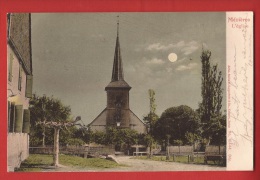 Z0384 Mézières, L'Eglise. Précurseur. Cachet 1901 - Jorat-Mézières