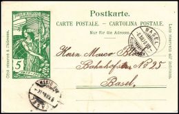 Switzerland 1900, Postal Stationery - Covers & Documents