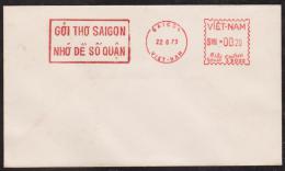 VIET NAM Du Sud  ESSAIS CACHET MACANIQUE  1973    Réf 4396 - Touva