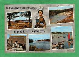 Port-Manech-en-Nevez (Port-Manec'h-en-Névez, Commune De Névez) à L'embouchure De L'Aven (phare) - Névez