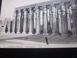 CPA:  Égypte —Égypt—>Louxor Le Temple Et Les Colonnades —>éditions L. L. - Louxor