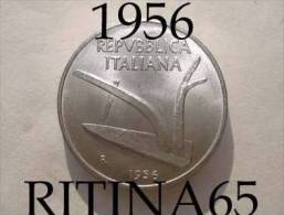 ECCEZIONALE !!! LIRE 10 1956 FDC DA ROTOLINO !!! - 10 Lire