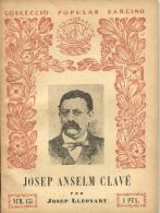 COL-LECIO BARCINO JOSEP ANSELM CLAVE - Alte Bücher