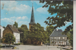5802 WETTER - WENGERN, Leimkasten & Ev. Kirche - Wetter
