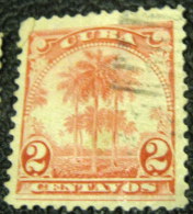 Cuba 1899 Palms 2c - Used - Oblitérés