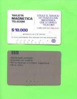 COLOMBIA - Magnetic Phonecard/$10.000 - Colombie