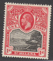 St Helena 1912  1d  SG73a  MH - Sainte-Hélène