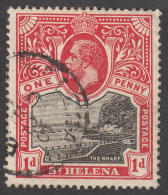 St Helena 1912  1d  SG73a  Used - Sainte-Hélène