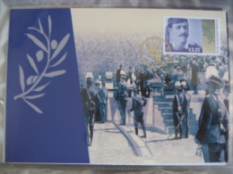 Greece 2004 Greek Olympic Champions Set Of 5 Maximum Cards - Maximumkaarten