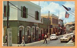 Main Street Of Charlotte Amalie US VI Postcard - Amerikaanse Maagdeneilanden