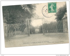 Presles La Grille Du Chateau De Courcelles 1909 - Presles