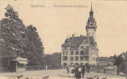 E3-132- Waldheim - Zschopaubrucke Und Rathaus - 1905 - Waldheim