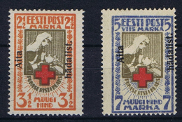 Estland: 1928, Mi Nr 46 - 47 , MH/* , Signed ! - Estonie