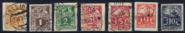 Estland: 1922 , Mi Nr 32 - 39  B, Used - Estland