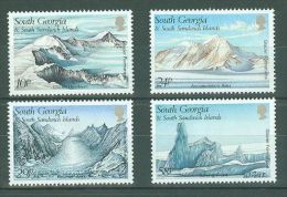 South Georgia - 1989 Icebergs MNH__(TH-8954) - Südgeorgien