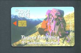 PERU  -  Chip Phonecard As Scan - Peru