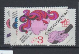 Tchécoslovaquie   1976       N°  2152 / 2154     COTE       6 € 50        ( C 53 ) - Unused Stamps