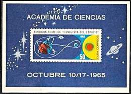 CUBA  1965 SPACE S/S MNH SC.#963b CV.$14.00 ASTRONOMY, SCIENCE - Ungebraucht