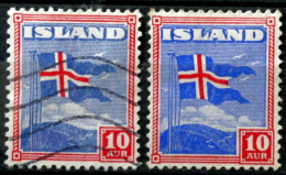 Island   1939   MiNr.212A MH (**) +  (O) ( Lot L 2242 ) - Used Stamps