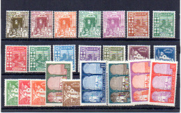 1926  Vues D’Alger, 34 / 56*, Cote 40 €, - Unused Stamps