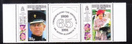 South Georgia 1991 QE II & Prince Philip Birthdays Pair MNH - Georgia Del Sud