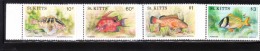 St. Kitts 1991 Fish Fishes MNH - St.Kitts En Nevis ( 1983-...)