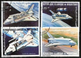 MAURITANIA = SPACE SHUTTLE Used CTO - Verzamelingen