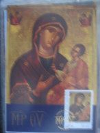 Greece 2005 The Holly Mother F God Set Of 4 Maximum Cards - Cartes-maximum (CM)