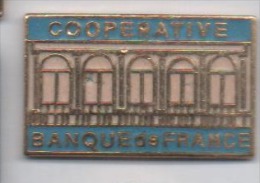 Beau Pin´s En EGF , Coopérative De La Banque De France - Banques