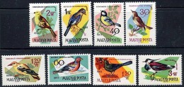 HUNGARY 1961 BIRDS Sc.#1426-33 MNH - Collections, Lots & Series