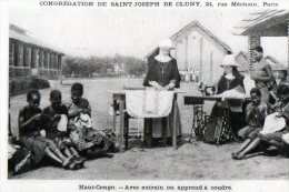 Afrique    Congo    Français     Congrégation St Joseph De Cluny  Machine A Coudre - Brazzaville