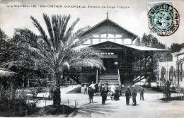 Afrique    Congo    Français    Exposition Coloniale  A Marseille  Pavillon Du Congo - Brazzaville