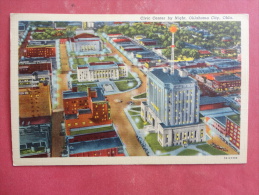 Oklahoma CIty,OK--Civic Center By Night--cancel No Year--PJ 234 - Other & Unclassified