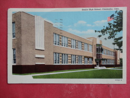 Chickasha,OK--Senior High School--cancel 1950--PJ 234 - Andere & Zonder Classificatie