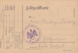 REGIMENT PORTMARK, WAR PRISONERS POSTCARD, CENSORED, 1915, AUSTRIA - WO1