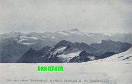 Blick Vom Oberen Gletscherboden Des Grossvenedigers Auf Den Großglockner, Panorama,  Um 1910 - Matrei In Osttirol