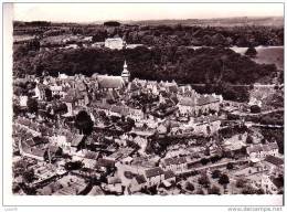 MONCONTOUR DE BRETAGNE  - Vue Générale Et Le Château Des Granges -  En Avion Au Dessus  - N°  6 - Moncontour