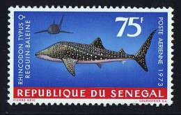 1974  Requin Baleine   **  MNH  Faible Marque De Crayon Au Dos - Senegal (1960-...)